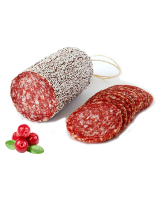 Сервелат с ароматом брусники