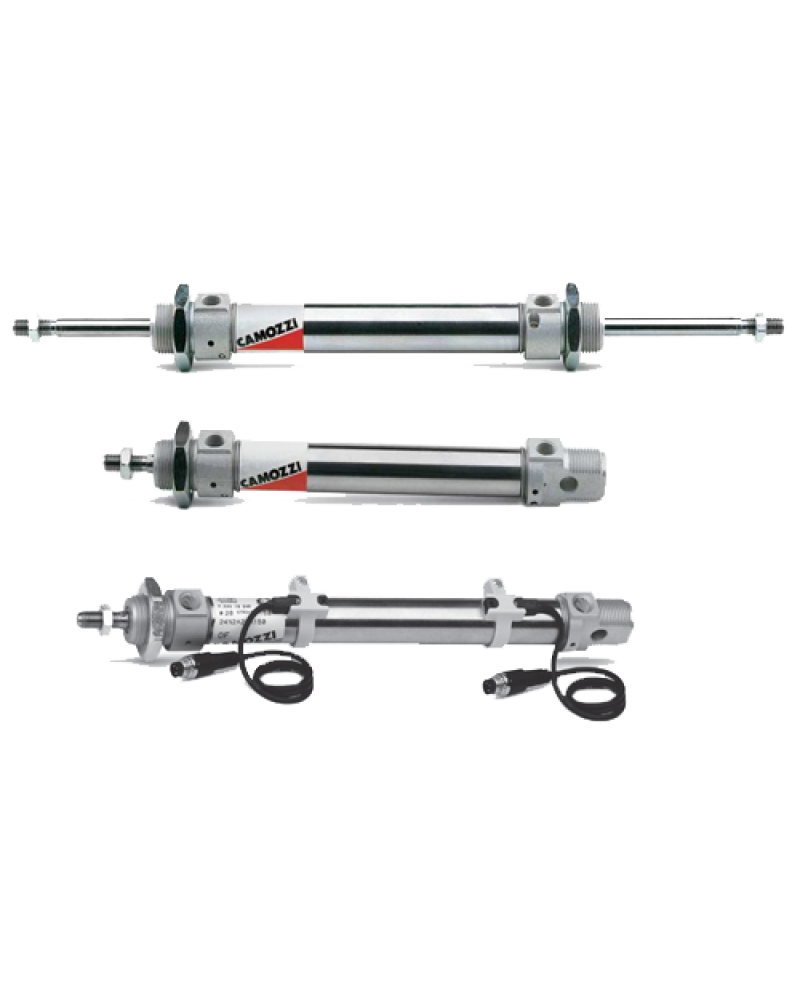 Пневмоцилиндры Camozzi серии 16, 24, 25