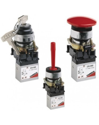 Распределители с ручным управлением Camozzi серии 2