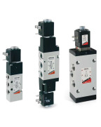 Золотниковые распределитель Camozzi серии 3. Клапаны с электропневматическим и пневматическим управлением.