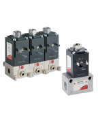 Клапаны Camozzi серии 6. Клапаны с электропневматическим и пневматическим управлением.