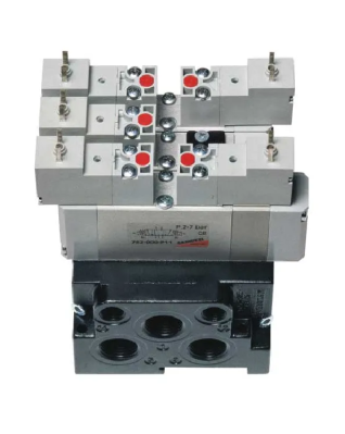 Золотниковые распределители Camozzi серии 7 с электропневматическим управлением.