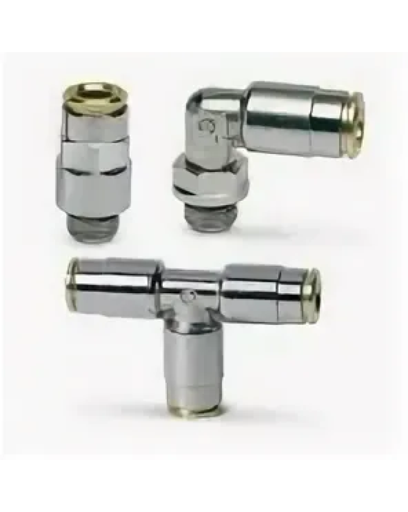 Соединения Camozzi серии 8000 с двойным уплотнением.