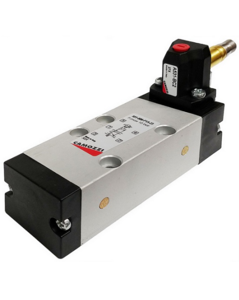 Золотниковые распределитель Camozzi серии 9. Распределители с электропневматическим управлением.