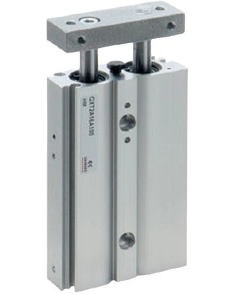 Пневмоцилиндры Camozzi cерии QX. Сдвоенные цилиндры.
