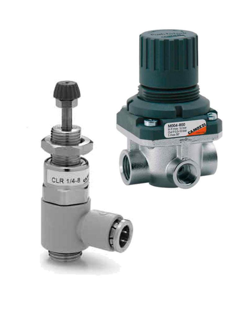 Регуляторы давления Camozzi серии T