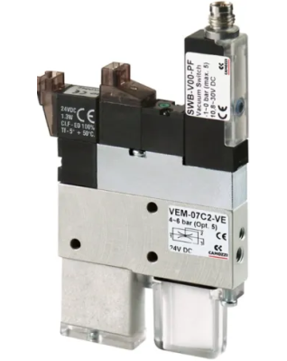 Вакуумные эжекторы Camozzi VEM. Компактные.