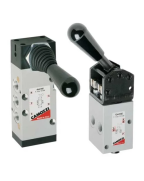 Распределители с ручным управлением Camozzi серии 1, 3, 4 и VMS.