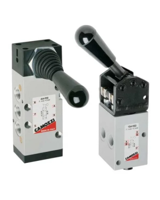 Распределители с ручным управлением Camozzi серии 1, 3, 4 и VMS.