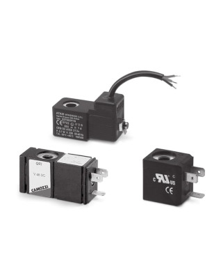 Электромагнитные клапаны Camozzi серии А, 3, 4, 9 и NA