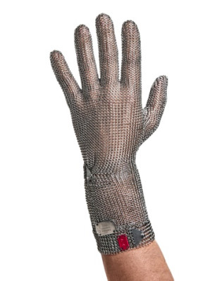 Перчатка кольчужная 5 палая EcoMesh с металлическим крючком