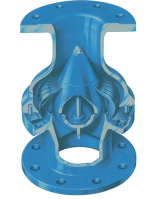 Мембранный запорный клапан KSB, серия HYDROSTOP