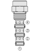 Пневматический распределитель HydraForce HEV42-S34