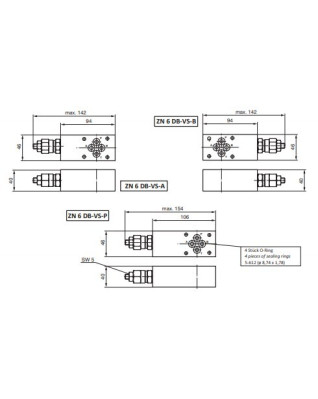 Hydropa ZN6DB-VS A/B/P Клапаны