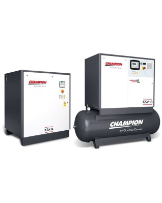 Винтовой компрессор Champion, серия KSA Plus