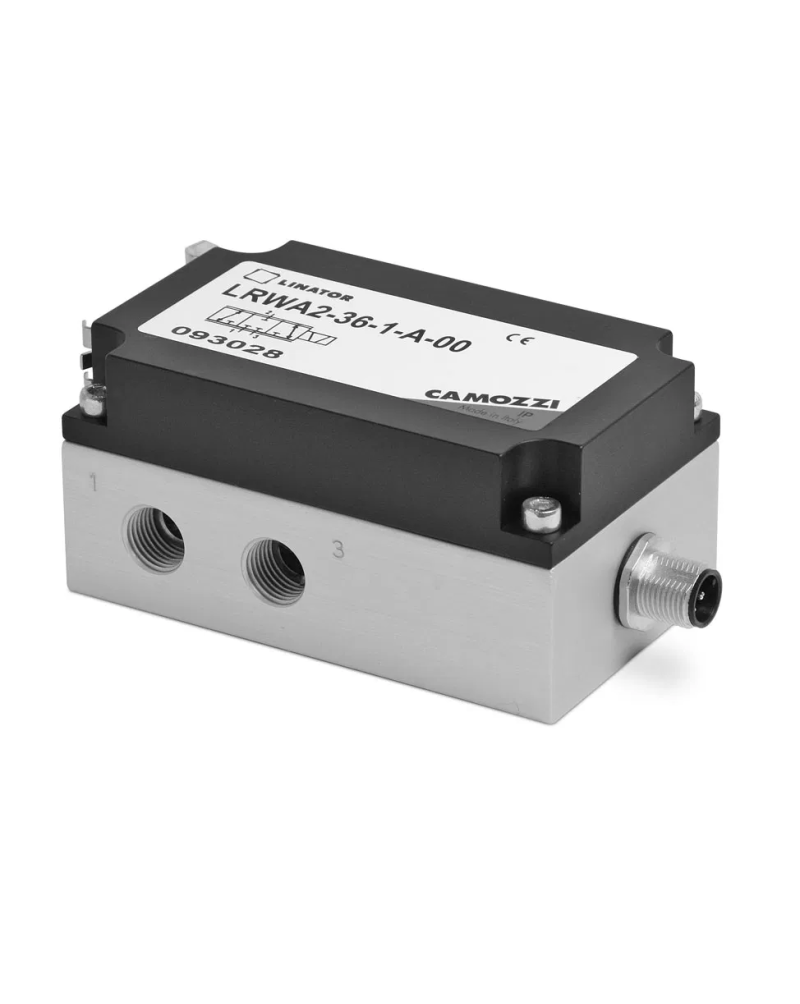 Сервораспределитель регулирования расхода Camozzi LRWA2