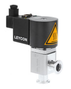 Клапан Leybold DN 25 с электромагнитным управлением. Прямоугольный клапан.