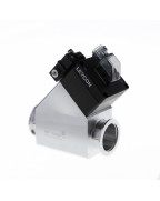 Клапан Leybold DN 50 с электропневматическим управлением. Прямой клапан.