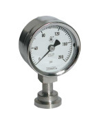 Дробный санитарный манометр серии 10