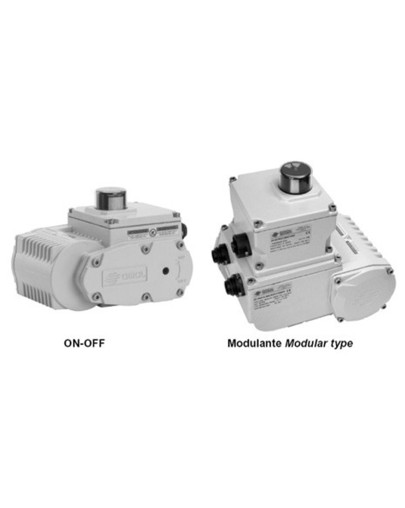 Электрический привод Omal EA, модульный типа "ON-OFF".