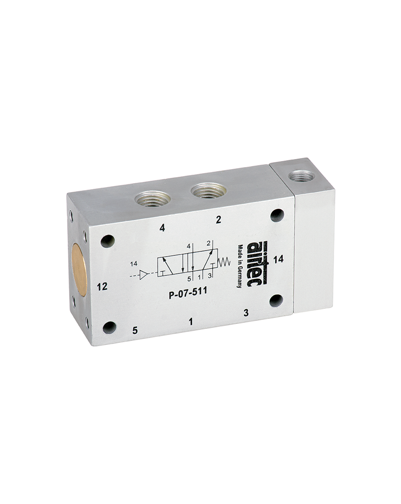 Золотниковый клапан airtec, серия P-05