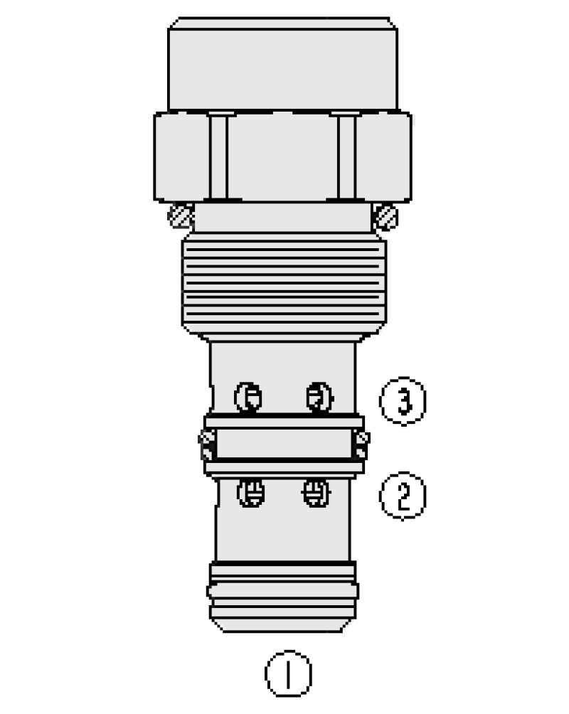 Пневматический распределитель HydraForce PC10-38