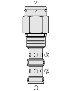 Пневматический распределитель HydraForce PD12-30