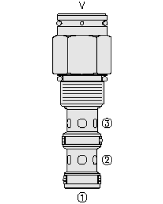 Пневматический распределитель HydraForce PD12-30