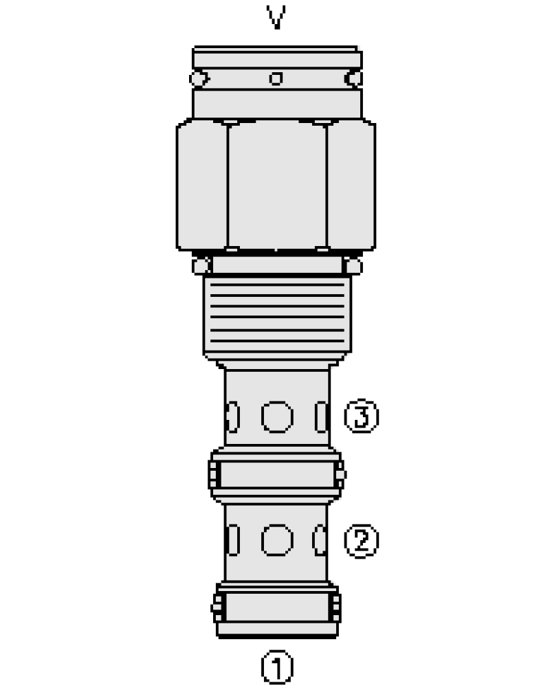 Пневматический распределитель HydraForce PD12-30