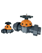 Мембранный клапан тип DIASTAR SIX PVC-C