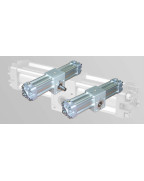 Пневматический цилиндр MecFluid серия UNITA’ ROTANTI