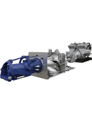 Водомет высокоскоростной Hamworthy WArtsilA Waterjets