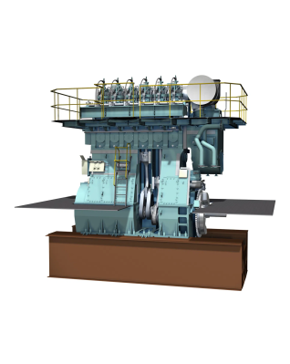 Двигатель тихоходный Hamworthy WArtsilA X35