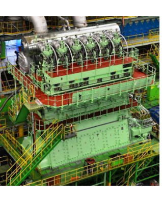 Двигатель тихоходный Hamworthy WArtsilA X72