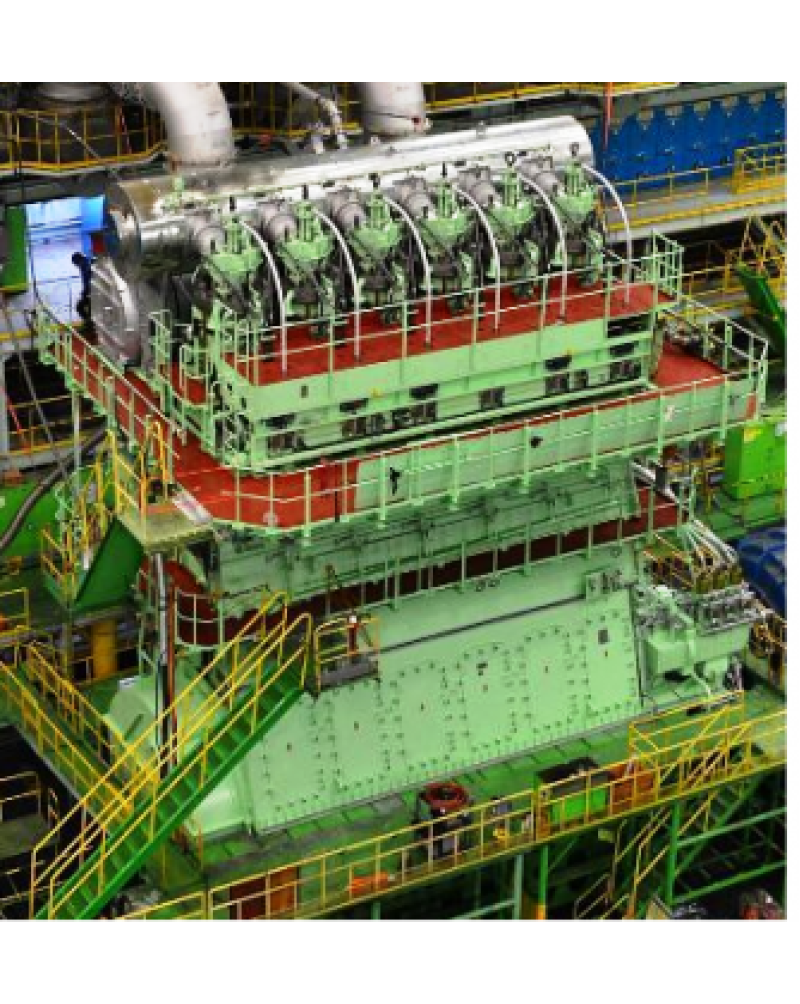 Двигатель тихоходный Hamworthy WArtsilA X72