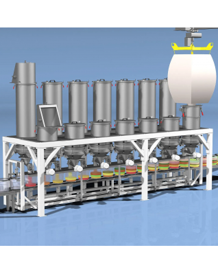 AZO COMPONENTER® Step Автоматическое взвешивание мини- и микрокомпонентов на входе продукта