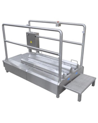 Проходная машина для чистки подошв