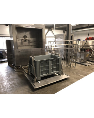 Проходная машина для мойки биг-боксов