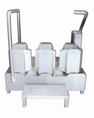 Проходная машина для чистки сапог