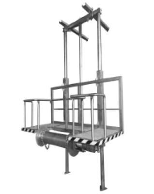 Платформа для снятия шкуры