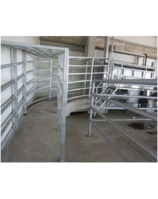 Прогоны к боксу оглушения КРС