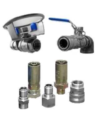 Муфты и клапаны соединительные