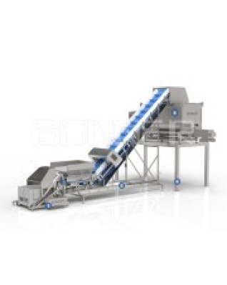 Линия по переработке продукта 6000 kg/h