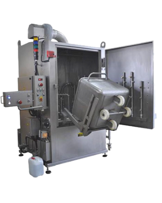 Машина для мойки тележек и биг-боксов