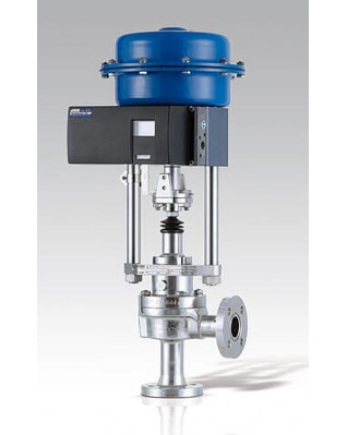 Регулирующий клапан von Rohr Armaturen AG 9 с пневматическим приводом