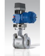 Регулирующий клапан von Rohr Armaturen AG DKV с пневматическим приводом