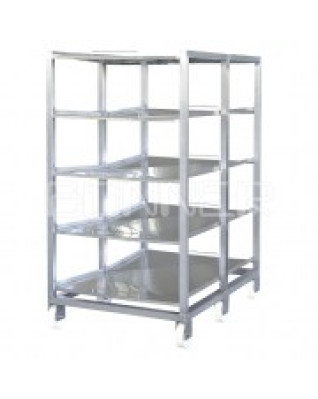 Тележка для дефростирования блоков замороженного мяса